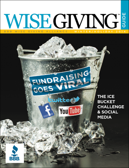 Winter/Holiday 2014 Wise Giving Guide 