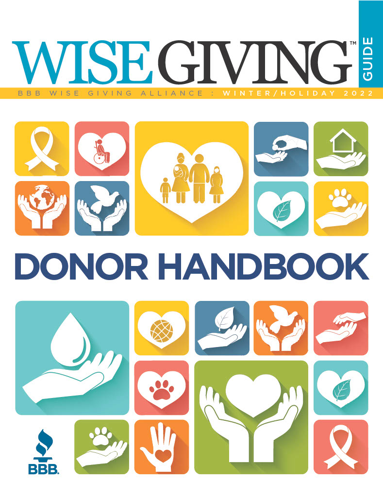Winter/Holiday
                    2022 Issue: Donor Handbook 