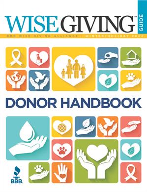 Wise Giving Guide Holiday Donor Handbook