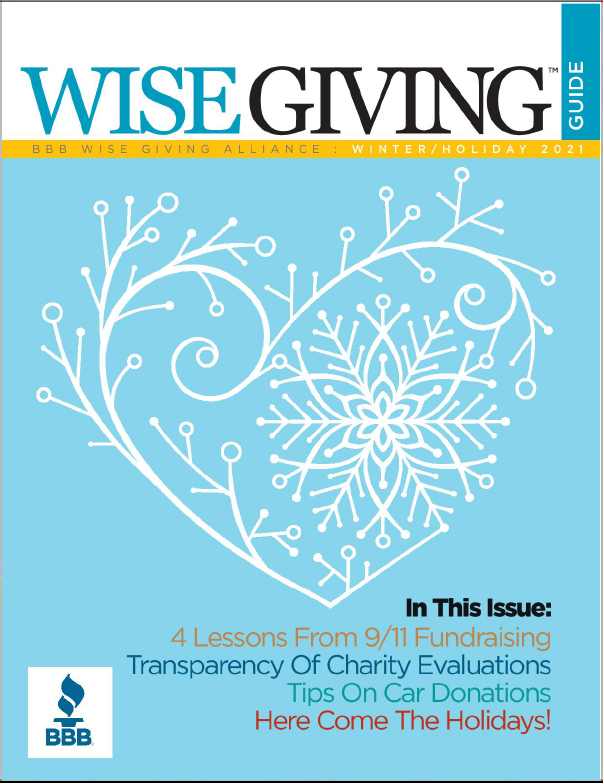 WINTER 2021 Wise Giving Guide 