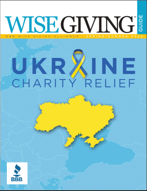 Wise Giving Guide Spring Summer 2022 Ukraine Charity Relief 
